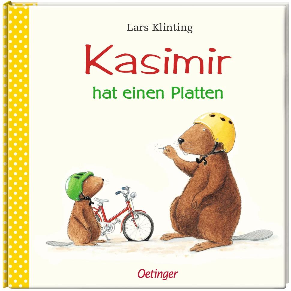 Kasimir hat einen Platten, Kinderbücher von Lars Klinting