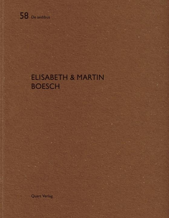 Produktbild Elisabeth & Martin Boesch (Deutsch, Heinz Wirz, 2018)