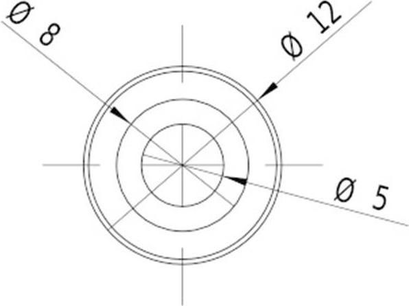 Actual product image Picotronic Laser module DOE red 0.4 mW DD635-0.4-3(12x38)-DOE (70114720)