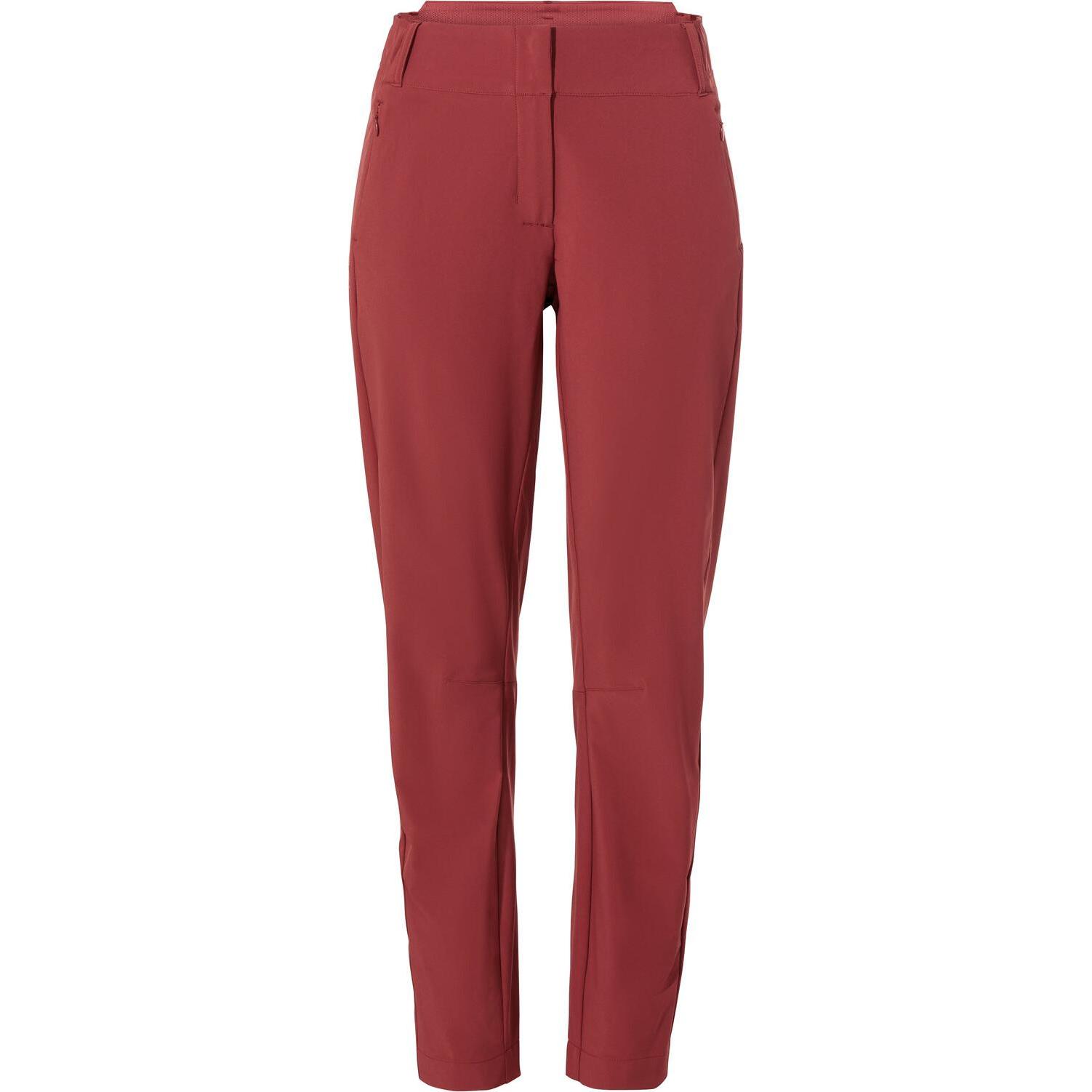 Vaude, Damen, Outdoorhose, Skomer Pants III (46), Rot, 46