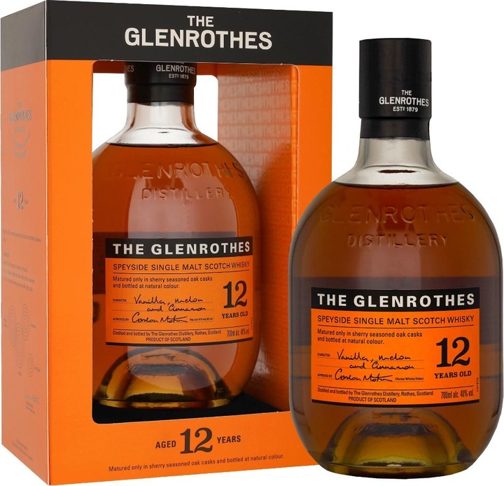 Actual product image Glenrothes 12 Years Old Single Malt Scotch Whisky (Single Malt, Scotch whisky, 1 x 70 cl)