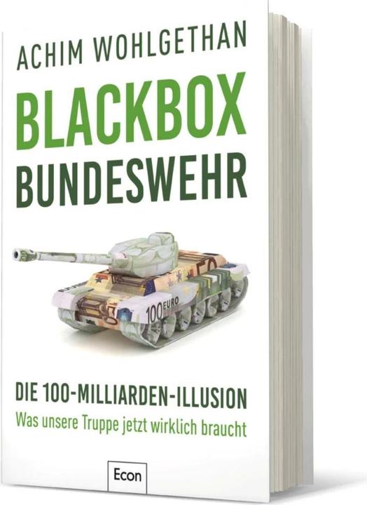 Actual product image Blackbox Bundeswehr (German, Achim Wohlgethan, Martin Woodpecker, 2023)