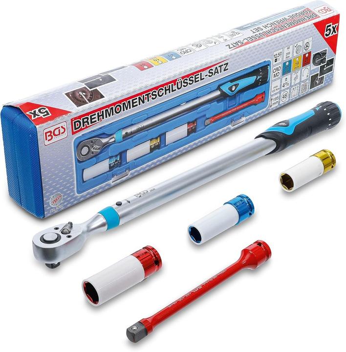 Actual product image BGS Drehmomentschlüssel-Satz (1/2", 40 Nm, 200 Nm)