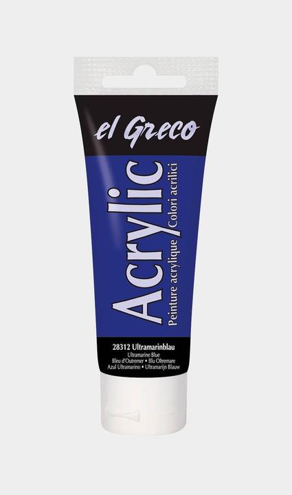 Produktbild Kreul el Greco Acrylic (Ultramarinblau, 75 ml)