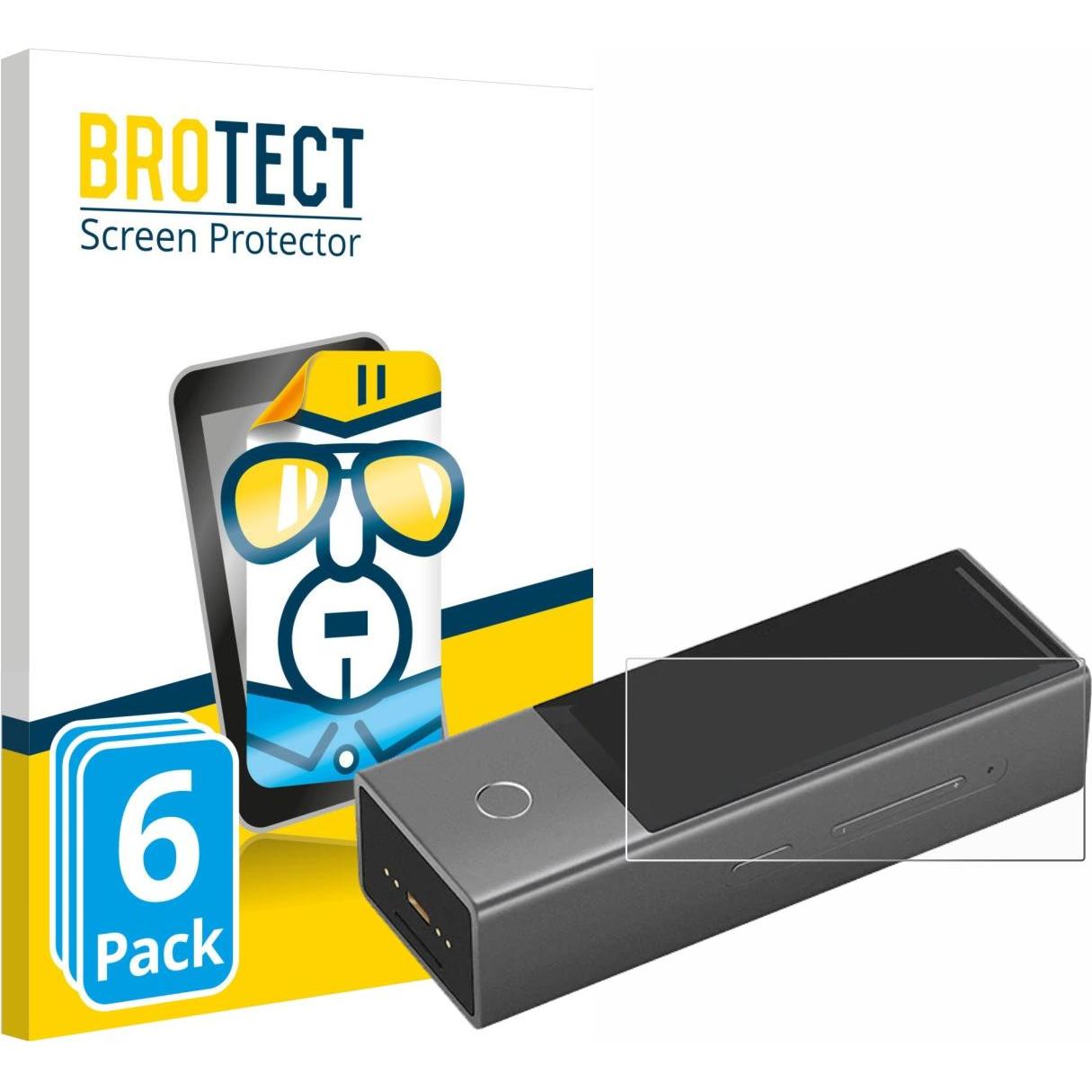 BROTECT Pellicola Trasparente, Pellicola protettiva per smartwatch, Trasparente