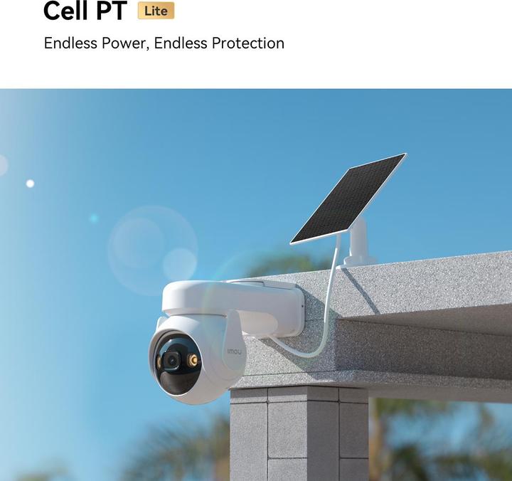 Actual product image Imou Cell PT Lite Kit + Solar Panel (2304 x 1296 Pixels)