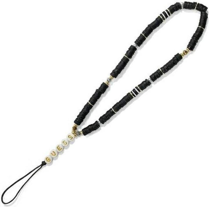 Actual product image Guess Strap GUSTPEARK black Heishi Beads