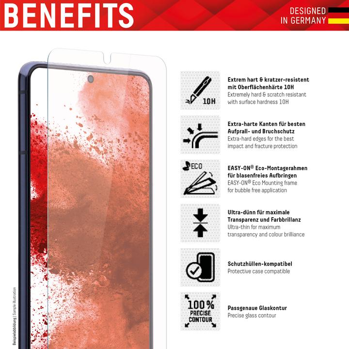 Produktbild Displex Real Glass (1 Stück, Samsung Galaxy A03s, Samsung Galaxy A02s)