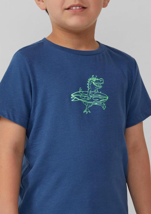 Actual product image S.Oliver T-Shirt Jersey-T-Shirt mit Front- und Rückenprint (104, 110)