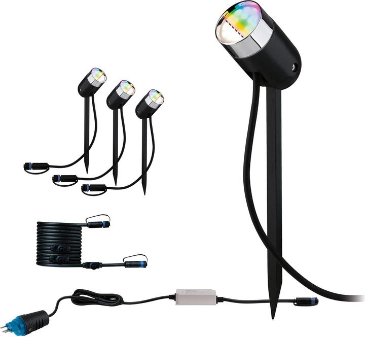 Produktbild Paulmann Outdoor Plug & Shine Pike Starterset (170 lm, IP44)