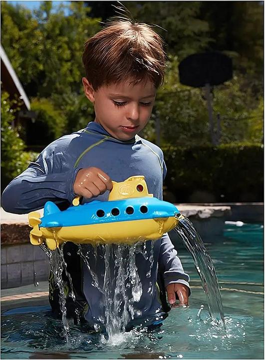 Immagine prodotto Green Toys Sottomarino giocattolo verde
