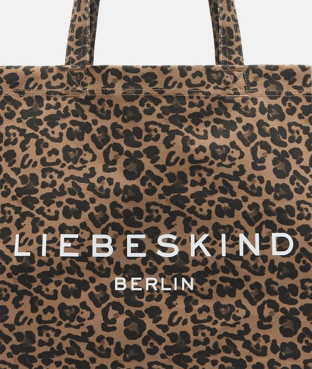 Produktbild Liebeskind Berlin Shopper Shopper aus Canvas mit Leo-Muster