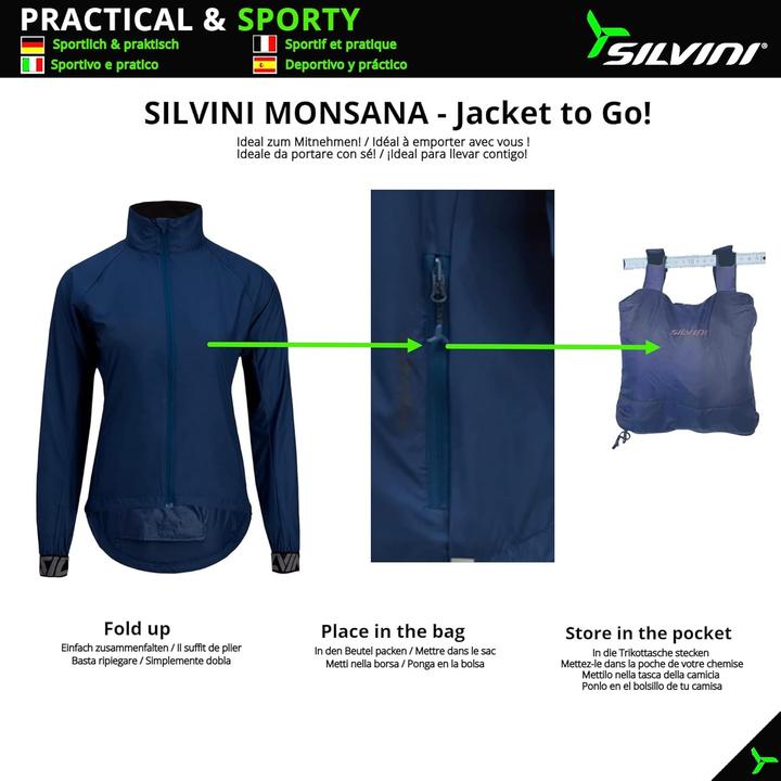 Actual product image Silvini Women Women Jacket Monsana WJ2023 Jacket (L)