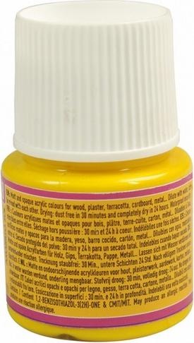 Produktbild Pebeo Deco Matte Acrylfarben (Sonnengelb, 45 ml)
