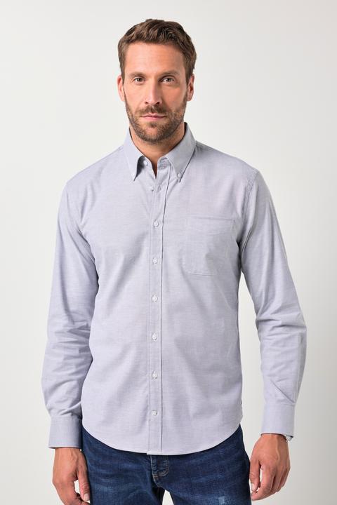 Produktbild JP1880 Oxfordhemd FLEXNAMIC®, Langarm, Buttondown-Kragen, Modern Fit (XL)