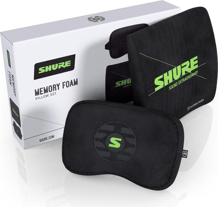 Actual product image noblechairs Memory Foam Pillow Set - Shure Edition