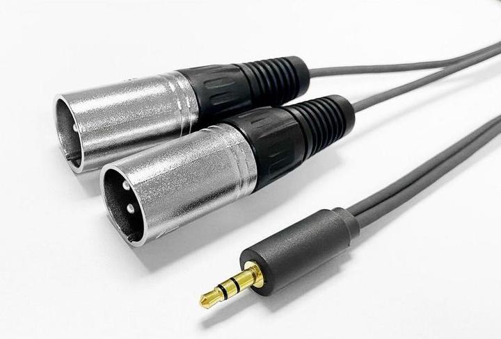 Produktbild Vivolink 3.5MM CABLE to 2 x XLR male 5m (5 m, AUX Kabel, XLR Kabel)