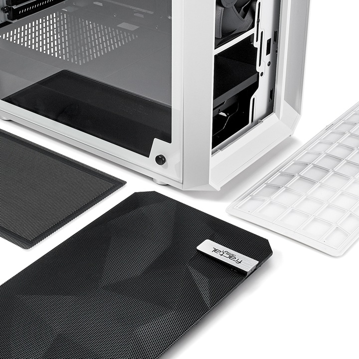 Produktbild Fractal Meshify C TG White (ATX, mATX, Mini-ITX)