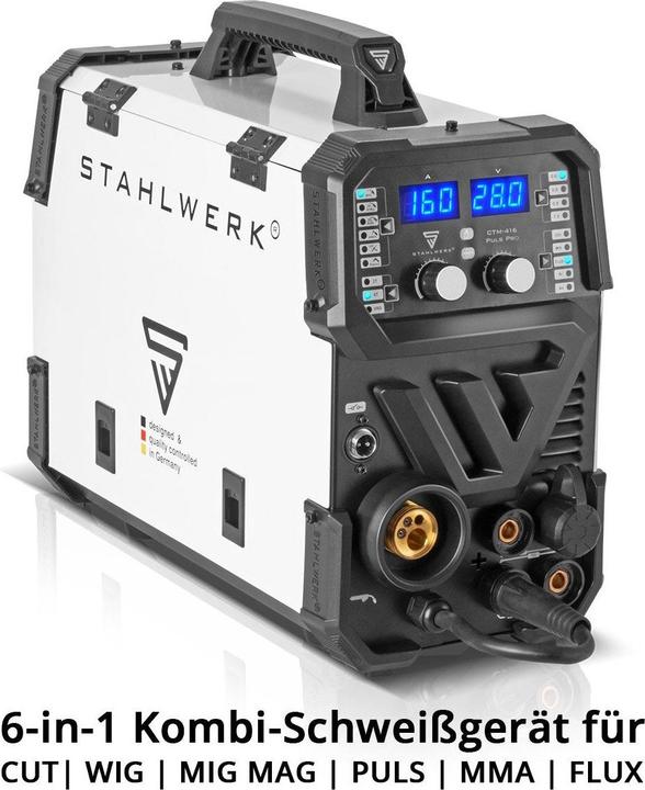 Image du produit Stahlwerk Poste à souder combiné CTM-416 PULS 6-in-1 160 A