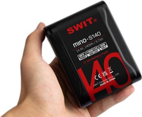 Immagine prodotto Swit Batteria tascabile USB-C più piccola da 140wh, design ultracompatto da 5,5x8x10,5 cm adatta alla (Batteria della fotocamera)