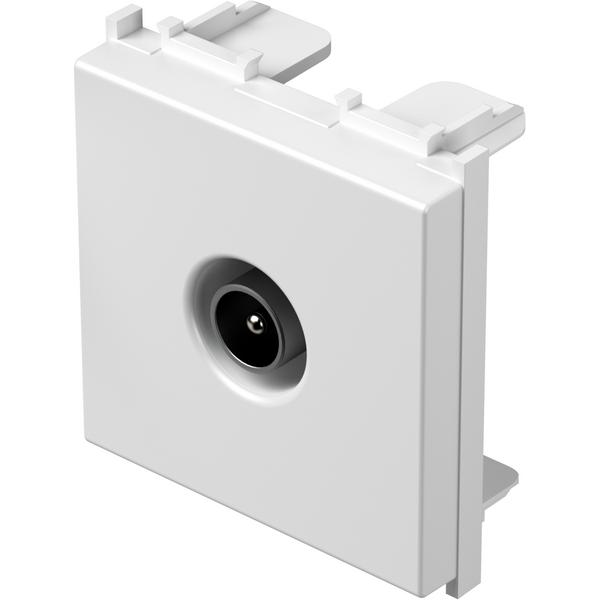 Thumbnail - TEM, Zubehör Schalterprogramm, Serie Modul Steckdosen SOCKET TV BASIC0dB 2M PW