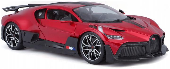 Actual product image Bburago 18/11045R Metal scale 1:18 Bugatti Divo red