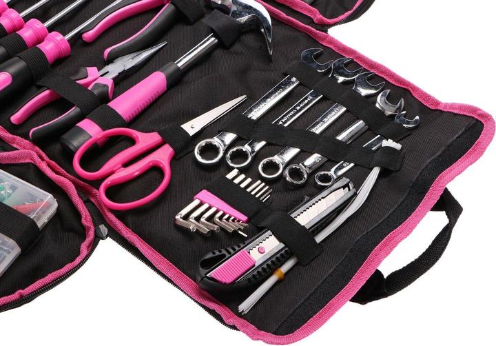 Actual product image Sixtol Home Pink 120 Tool Set (120 pieces)