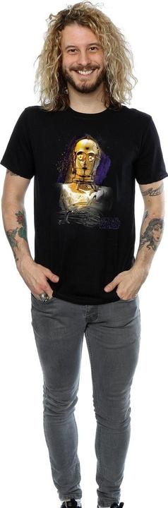 Image du produit Star Wars - T-shirt THE LAST JEDI C-3PO BRUSHED - Homme (3XL)