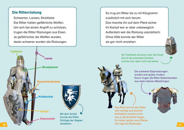 Actual product image Tessloff WAS IST WAS Erstes Lesen Band 19. Ritter und Burgen (German, Christina Brown, Annelie Stenzel, 2022)
