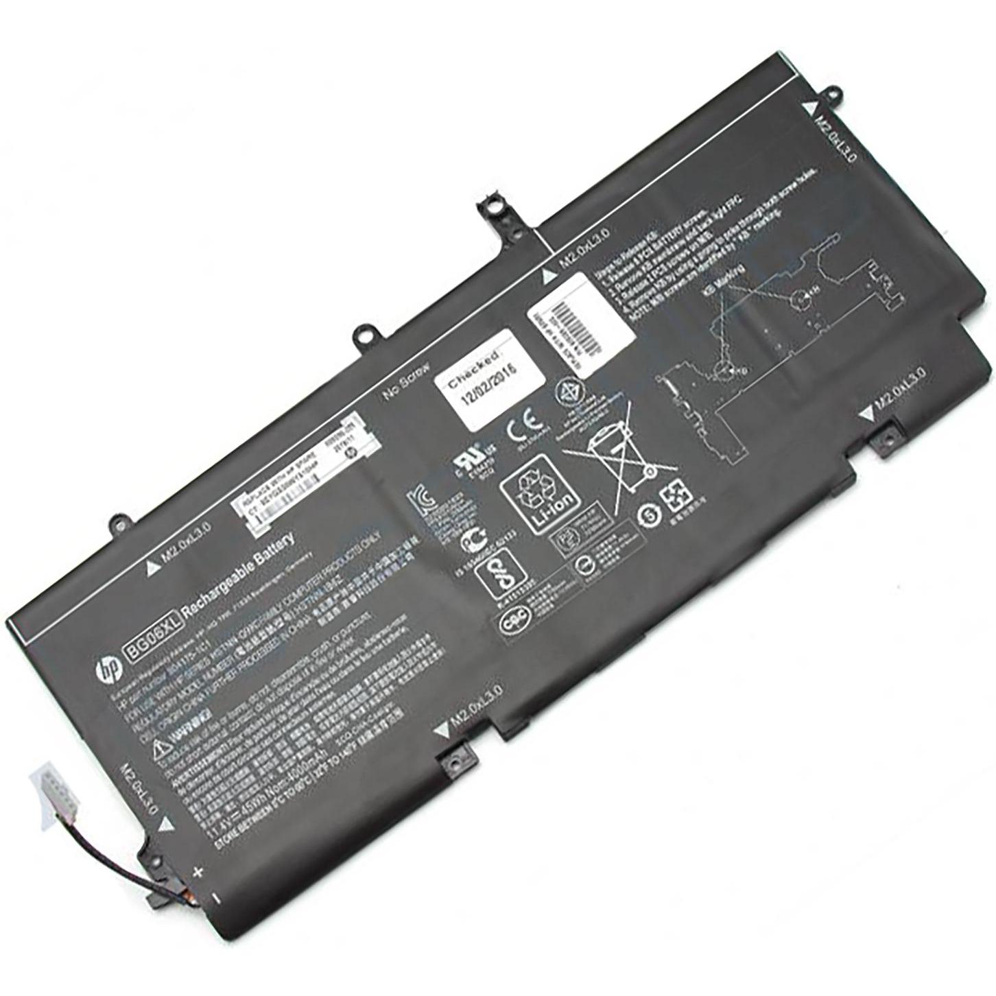 HP Original Akku für EliteBook 1040 G3-Y8R05EA (3947 mAh), Notebook Akku, Schwarz