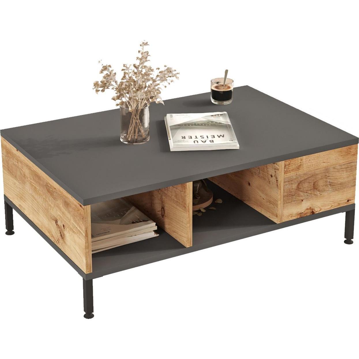 Skye Decor, Couchtisch + Beistelltisch, Melody (90 x 33 x 60 cm)