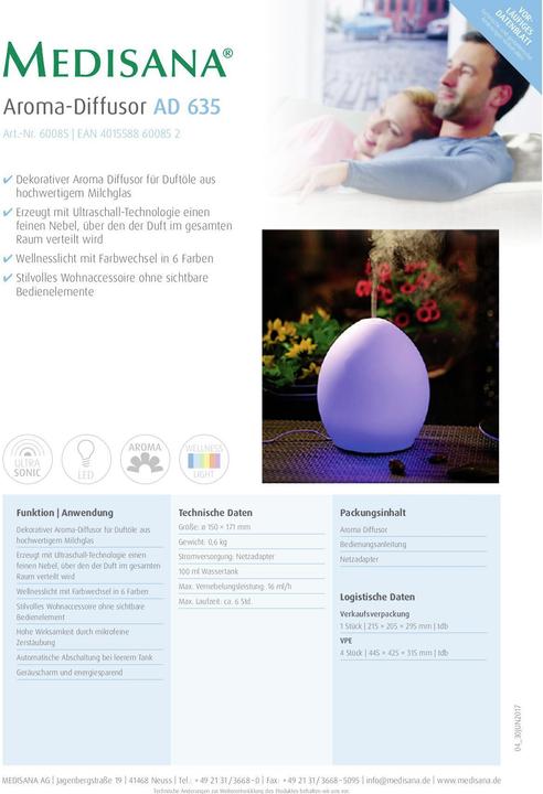 Image du produit Medisana AD635 (15 m²)