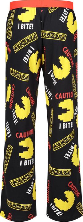 Recovered Pac-Man Caution I Bite Black Loungehose XL (XL)