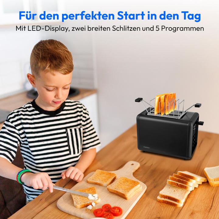 Produktbild Medion Life MD12102 Toaster schwarz