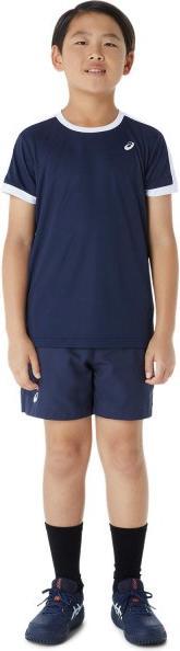 Immagine prodotto ASICS Performance Asics Tennis Ss Top Midnight Good/Brilliant White Boy (XL)