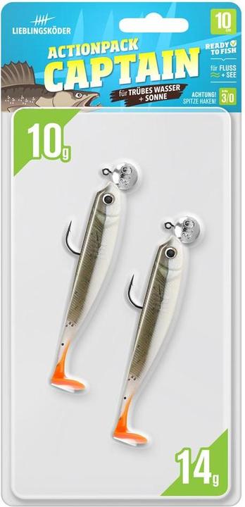 Produktbild Lieblingsköder Actionpack Captain (10 cm)