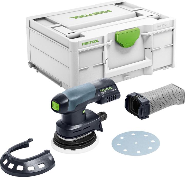 Produktbild Festool Akku-Exzenterschleifer ETSC 125-Basic (Exzenterschleifer, 125 W)