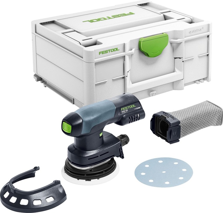 Immagine prodotto Festool Levigatrice rotorbitale a batteria ETSC 125-Basic (Levigatrici rotorbitali, 125 W)