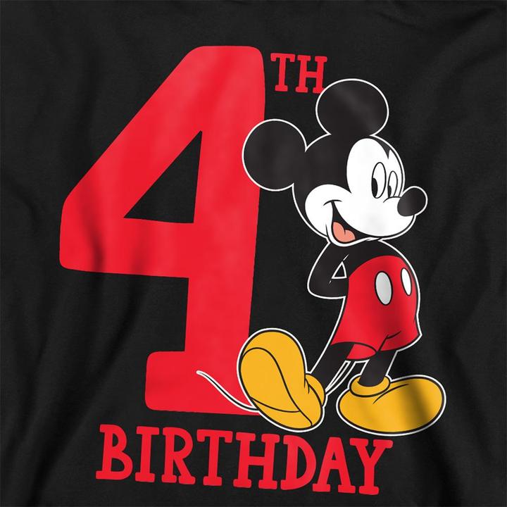 Produktbild Disney Kapuzenpullover 4. Geburtstag (128)