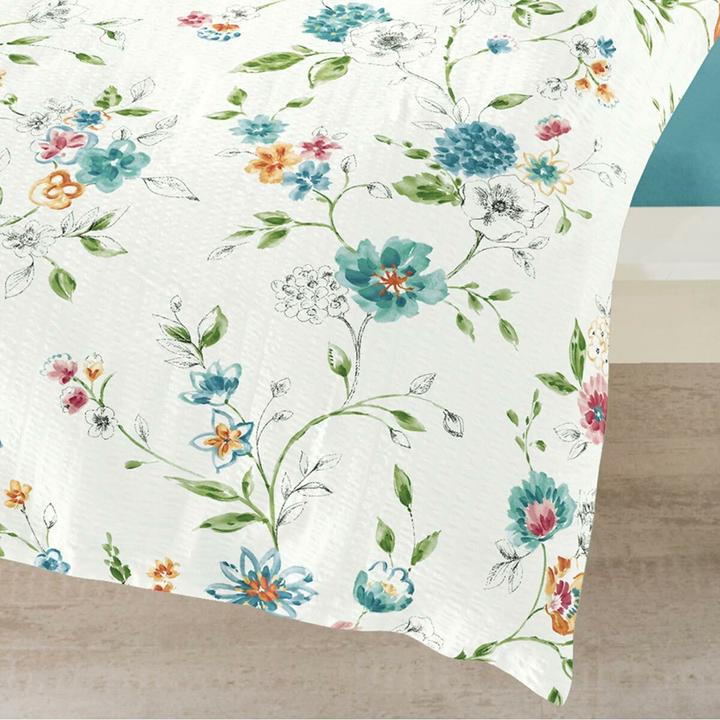 Produktbild Traumschlaf Blumengirlande (240 x 220 cm, 80 x 80 cm)
