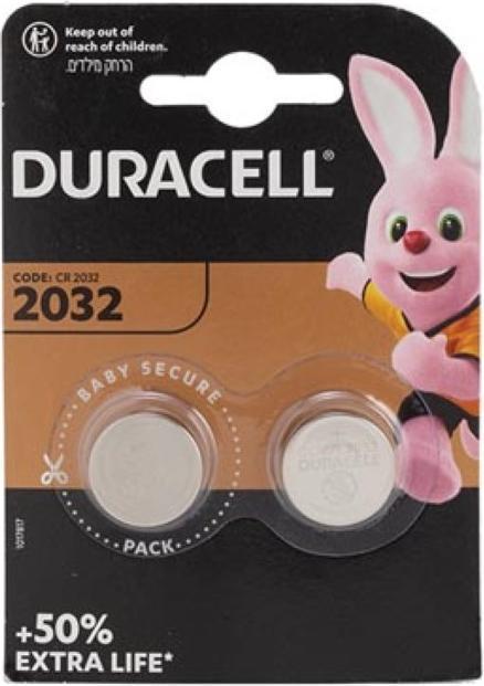 Actual product image Duracell Lithium Button Cells (2 pcs., CR2032, 230 mAh)