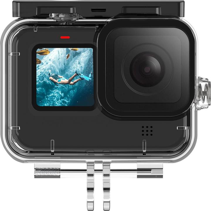 Image du produit Telesin 45m waterproof case and diving lens kit (purple/red/magenta) for GoPro Hero 13/12/11/10/9 (Hero 10, Héros 9, Hero 12, Hero 11)