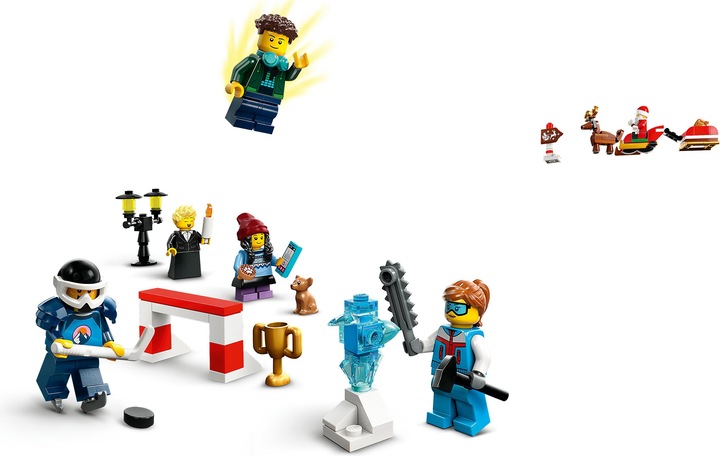 Actual product image LEGO City Advent Calendar 2023