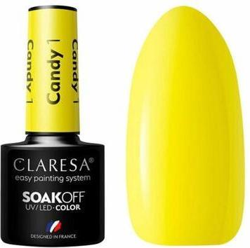 Actual product image Claresa Soak Off Uv/Led Candy Gel Polish 1 5G (Candy, UV gel varnish)