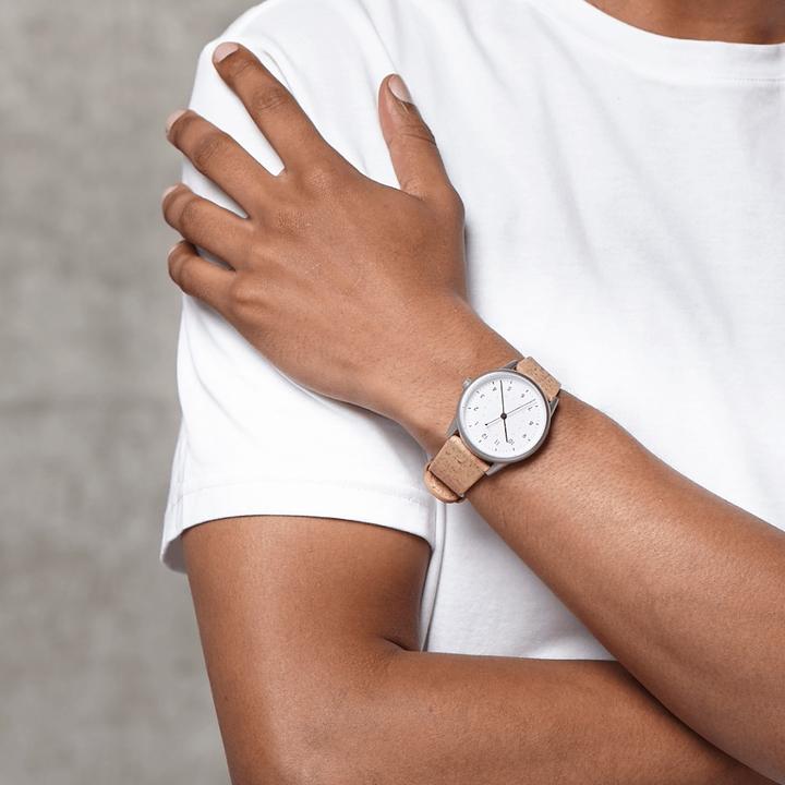 Produktbild Mudita Moment Watch, NR Weiss (38 mm)