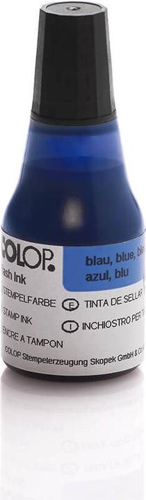 Produktbild Colop 146961 Flash Stempelfarbe Blau, 25 ml