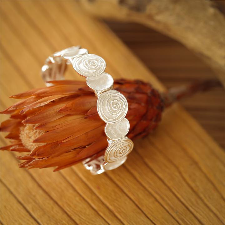 Immagine prodotto Andreani Bracciale realizzato in metallo rodiato di alta qualità (8 cm, Metallo)