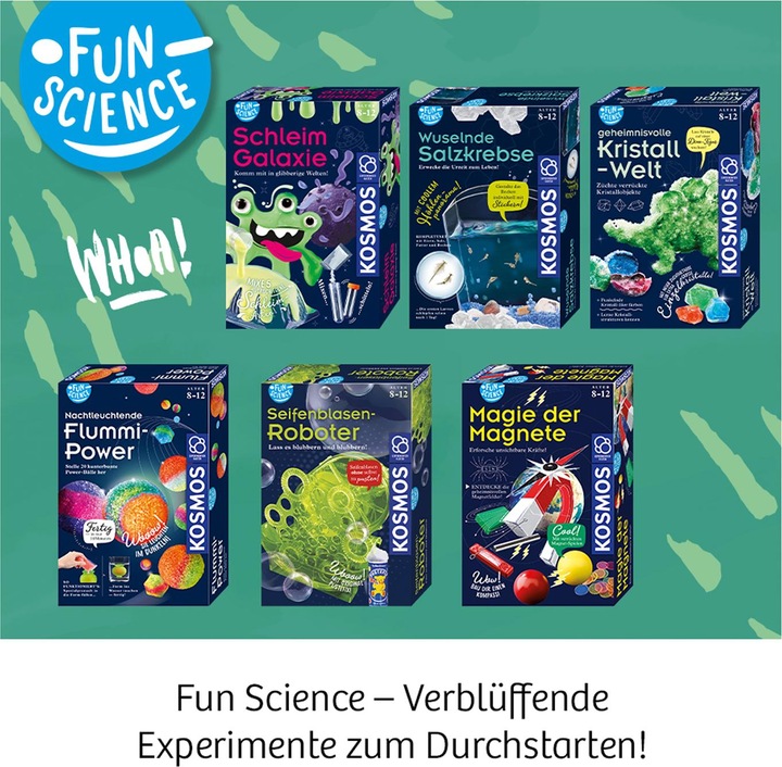 Produktbild Kosmos FunScience Wuselnde Salzkrebse