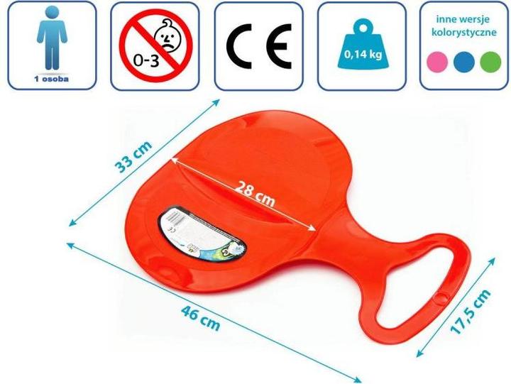 Produktbild Prosperplast Kinderschlitten, Free 198