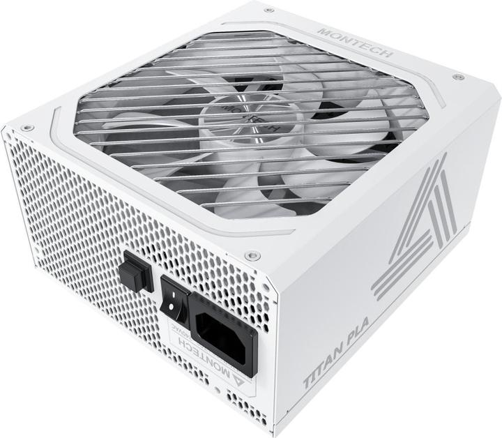 Actual product image Montech Titan PLA 1200W - 80 PLUS & Cybenetics Platinum, modular, PCIe 5.1 - 1200 Watt (1200 W)